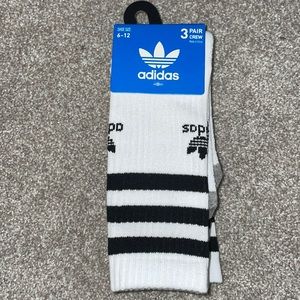 Adidas, 3 Pair Crew